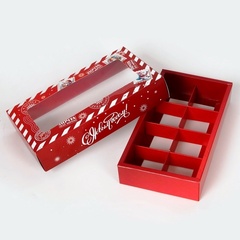 Коробка для 8 конфет «С Новым годом!», 9.5×17.5×3.5 см