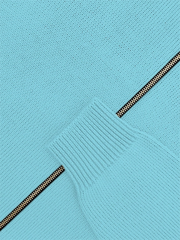 Толстовка на замке из экохлопка