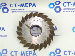 Фреза дисковая двухугловая симметричная 100х30х27мм, 90° Z=22 ( следы экспл)