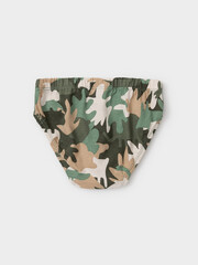 набор трусы/ уп  для мальчика  К 1966-3уп/зеленый хаки,бежевый,камуфляж