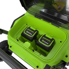 Снегоуборщик Greenworks GD40STX2K5 40V (51 см) аккумуляторный, с АКБ 5 А/ч и ЗУ