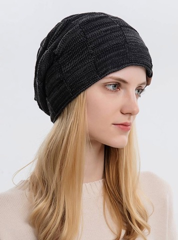 Картинка шапка-бини Skully Wear ZZM-998 5(graphite) - 7