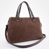 Сумка Саломея 168 эко-замша шоколад