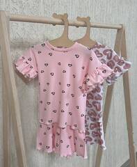 Комплект 2х пр. д\девочки (интерлок)