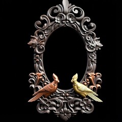 Силиконовый молд Рамка № 1077