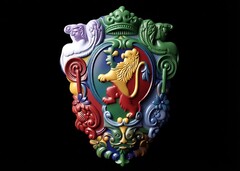 Силиконовый молд № 2062 Герб щит