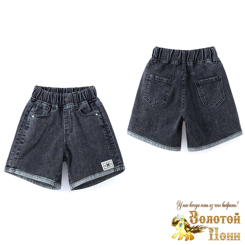 Шорты джинсовые д (4-9) 260419-CA630/В