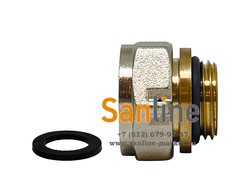 Присоединитель ВР1 1/2"-НР3/4" Американка с уплотнением Sanline Арт.51935