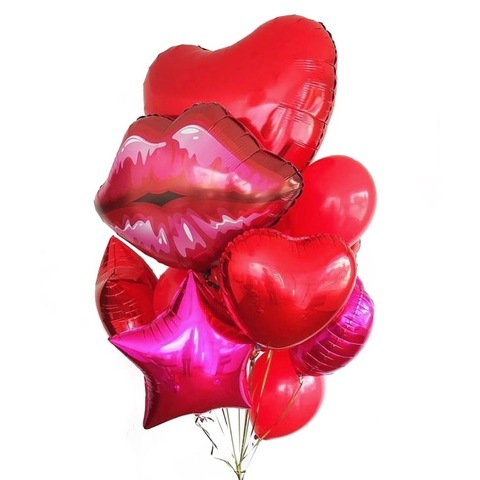 Букет воздушных шаров Романтический набор