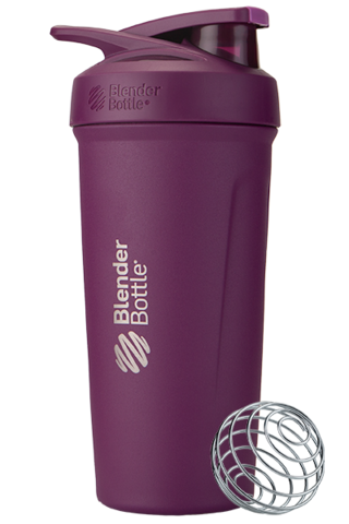 Картинка шейкер Blender Bottle Strada Stainless 709мл Plum - 1