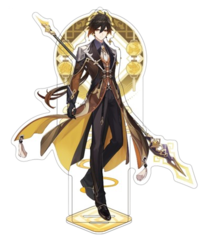 Акриловая фигурка Genshin Impact Liyue Character Standee Zhongli