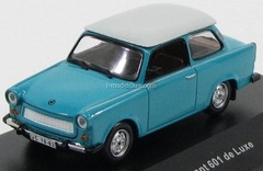 Trabant 601 de Luxe 1986 blue/white CCC081 IST Models 1:43