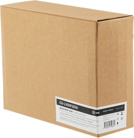 Фотобарабан (Drum-Unit) Cactus CS-LX50F0Z00 для Lexmark MS310, MS410, MS510, MS610 (ч/б: 60'000 стр.)