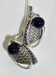 Алоза (серьги из серебра)