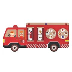 Пожарная машина развивающая панель С1