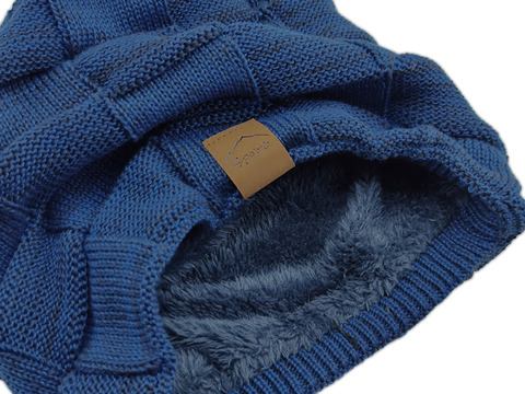 Картинка шапка-бини Skully Wear ZZM-998 7(royal) - 4