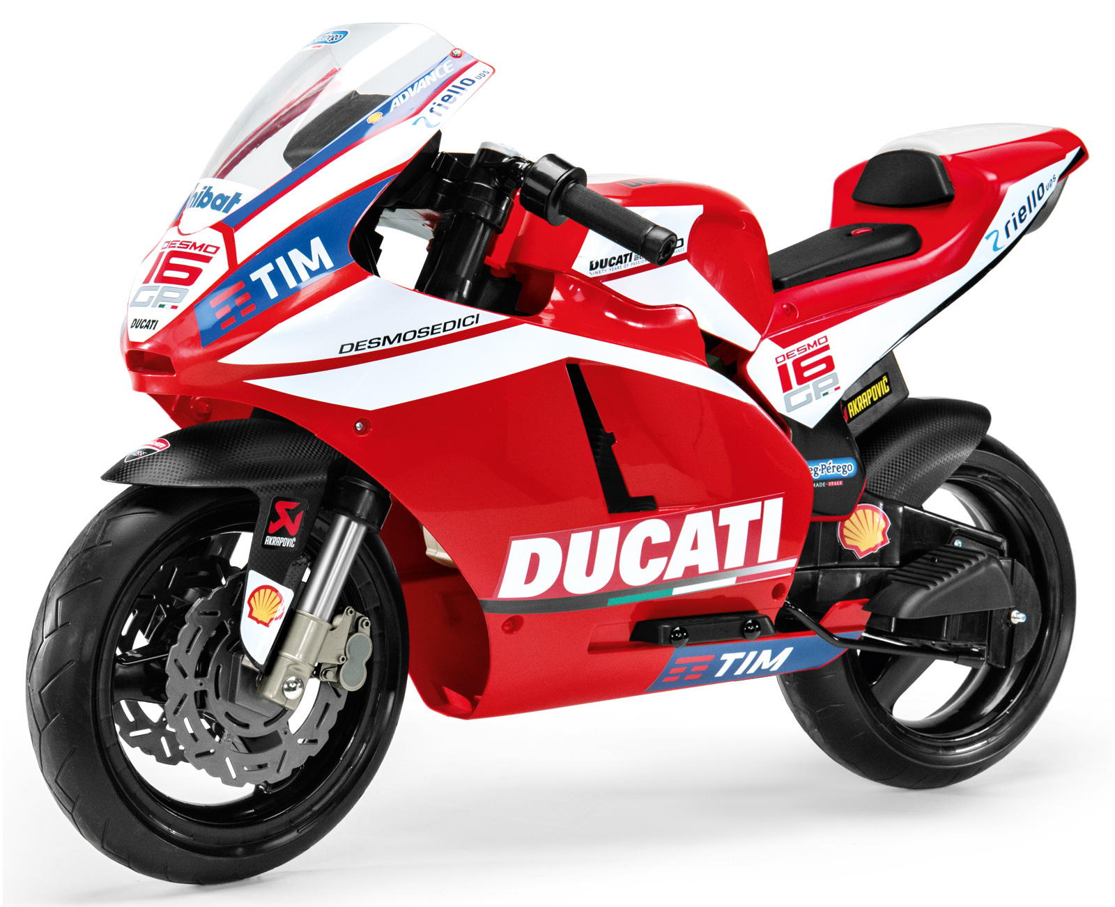 Детский Электромотоцикл Peg- Perego Ducati Gp Rossi 2014