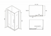 Abber Schwarzer Diamant AG30150BH-S90B Душевой уголок, 150x90x195, цвет: чёрный