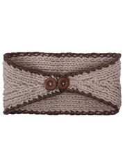 Повязка вязанная на голову