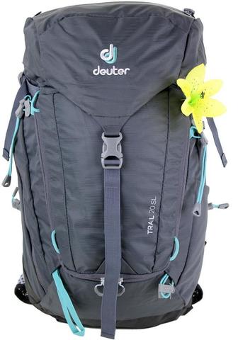 Картинка рюкзак туристический Deuter Trail 20 SL graphite-black - 3