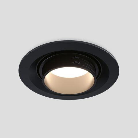 Встраиваемый светодиодный светильник Elektrostandard Zoom 9919 LED чёрный