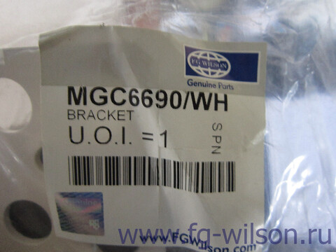 Кронштейн подогревателя охлаждающей жидкости / BRACKET MOUNTIN АРТ: MGC6690/WH