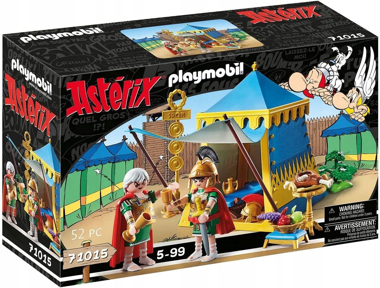 Конструктор Playmobil Asterix - Палатка командира с генералами - Плеймобиль  Астерикс 71015 купить в Москве | Доставка по России.