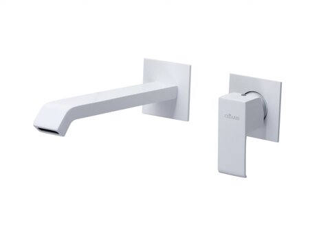 Cezares PORTA-BLI2-BIO PORTA-BLI2-BIO Смеситель для раковины однорычажный, с донным клапаном, исполнение белый матовый