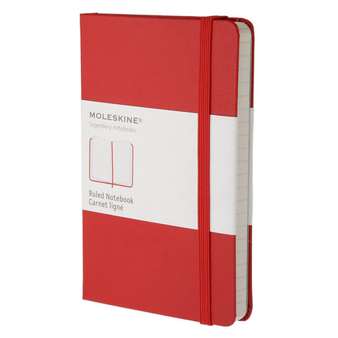 Блокнот Moleskine Classic Pocket, цвет красный