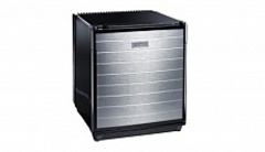 Минихолодильник Dometic miniCool DS300ALU, 28 л, цв. черный, с-ма Fuzzy Logic, дверь прав. декор. аллюминий, пит. 220В