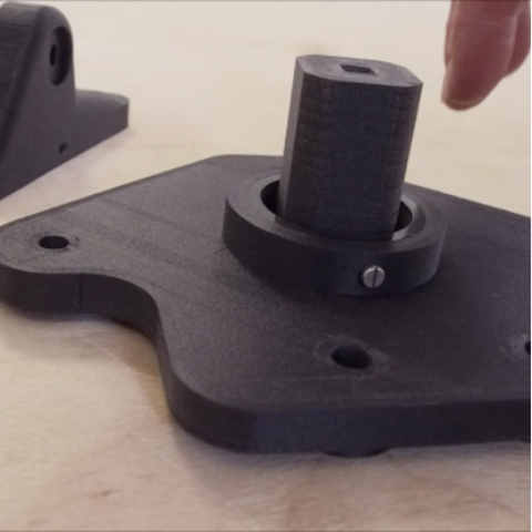 Пластик для 3D-принтера Filamentarno TITAN GF-12 чёрный (750 г)