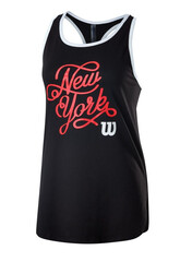 Топ теннисный Wilson New York City Calligra Tech Tank W - black