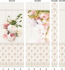 Панель ПВХ фотопечать 3D Panda Прованс 2700х250 мм