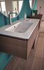 Cezares 50165 Раковина из искусственного мрамора, левосторонняя 50165, 102х46