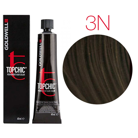 Goldwell Topchic 3N (темно-коричневый) - Стойкая крем-краска