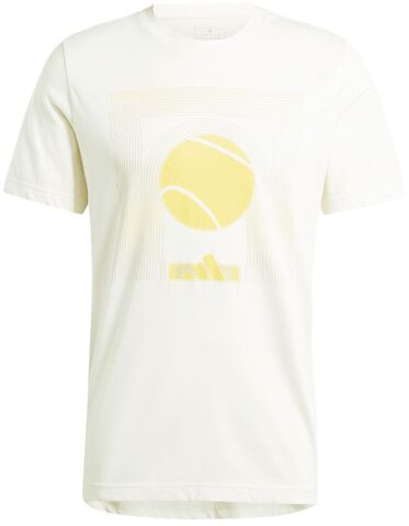 Теннисная футболка Adidas Graphic Tennis T-Shirt - ivory