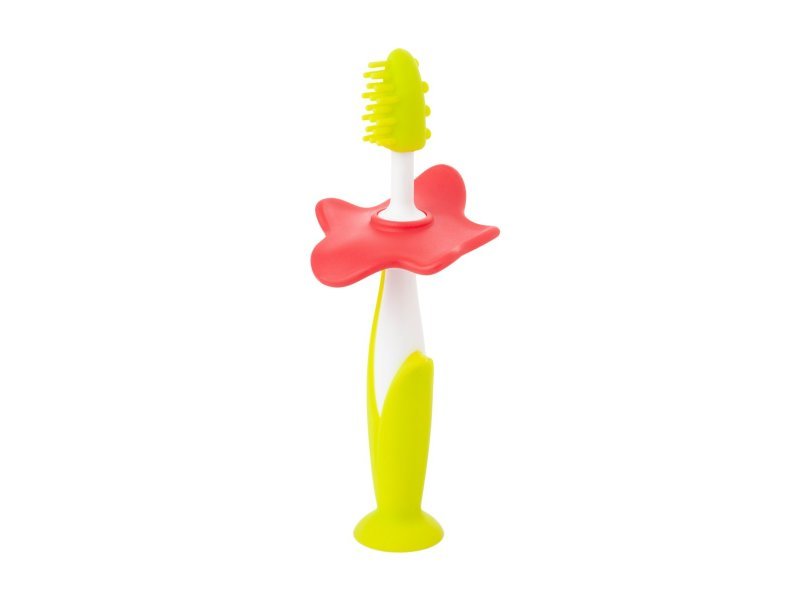 ROXY-KIDS - Набор: зубные щетки-массажеры для малышей (Цвет зелёный) 4мес+