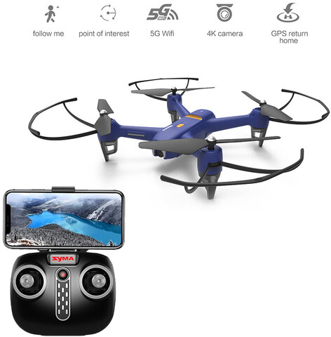 Квадрокоптер Syma X31 с камерой 4K FPV, GPS 2.4G - SYMA-X31