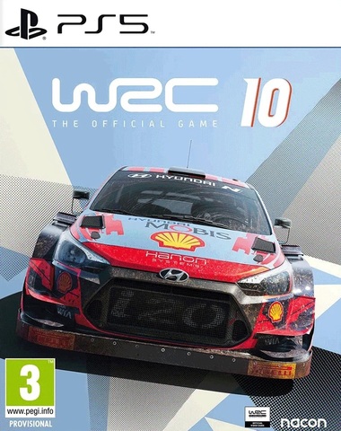 WRC 10 The Official Game (диск для PS5, интерфейс и субтитры на русском языке)