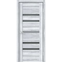 Купить Межкомнатная дверь экошпон Xline 6 клён айс остеклённая