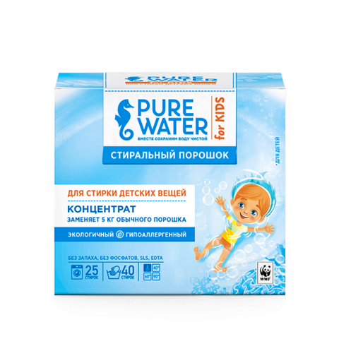 Стиральный порошок для детского белья | Pure Water