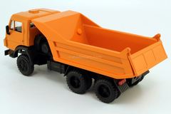 KAMAZ-5511 horizontal body ribs orange Elecon 1:43 used