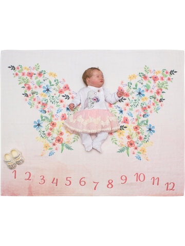 Муслиновая фотопеленка "Бабочка" Luxury Baby