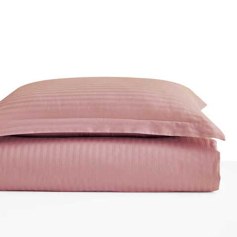 Постельное белье 2 спальное евро Arya home Otel сухая роза