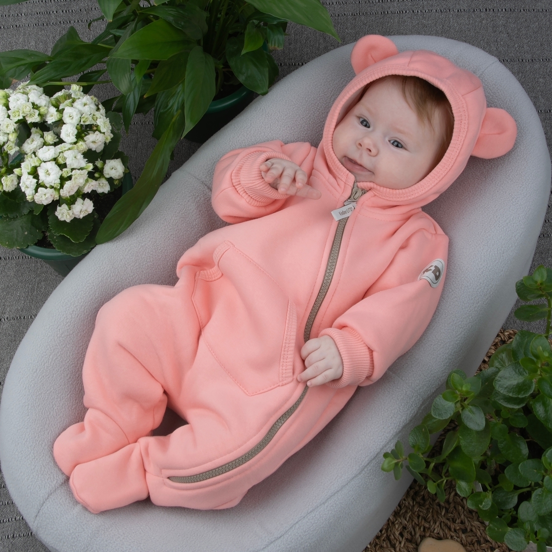 Комбинезон из футера - купить по выгодной цене | EKB_BABY