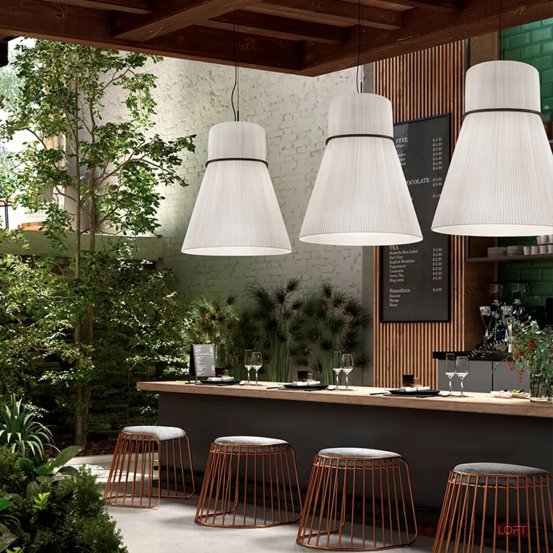 Подвесная люстра Imperium Loft Peo A D50 232560-23