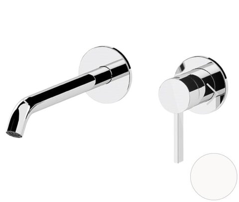 Remer Metrica MC15PLBO Смеситель для раковины, белый матовый