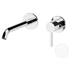 Remer Metrica MC15PLBO Смеситель для раковины, белый матовый фото