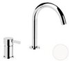 Remer Metrica MC57BO Смеситель для раковины, белый матовый