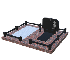 Готовое ритуальное сооружение 3,0м*2,4м (под ключ)